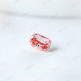 0.70 CT Cushion Cut Fancy Vivid Pink Loose CVD Diamond For Ring/Pendant, Lab Created Diamond, IGI Certified Loose Diamond, Gift For Women