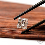 6.00 mm Square French Cut Moissanite Loose Stone, Antique Old Cut Loose Moissanite Stone For Custom Jewelry, Anniversary Gift