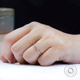 Solid Gold Wedding Band, Fluted Design, Modern Touch, 14k Or 18k, Timeless Dainty Classic Band, Textured Ring, Unique Plain Gold Band