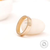 0.15 Ct Baguette Moissanite Wedding Band, 14K Solid Gold Wide Wedding Band, Comfort Fit Unisex Band, Anniversary Gift, Cigar Band for Him