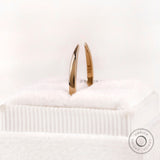 Minimalist Solid Gold Open Wedding Band, Stacking Matching Ring Spacer, Modern Open Claw Matching Band - Delicate Gold Beauty, Wedding Gift