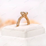 Sparkling Lab Grown Diamond Stacking Ring Set, Perfect for Lovebirds, Stackable Design for Your Special Day, Dazzle Your Partner with Style