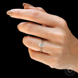 Elegant Marquise Moissanite Ring - Art Deco Vintage Style in Yellow Gold, Handcrafted Vintage Glamour in Gold, Timeless Beauty