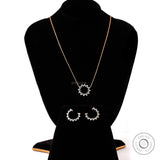 Elegant Bridal Hoop Earrings in Shimmering Gold and Diamonds, Luxurious Lab-Created Diamond Hoop Earrings, Diamond Hoop Studs, Birthday Gift