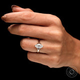 Solitaire Marquise Cut 6 Prong Moissanite Split Shank Engagement Wedding Ring 14k Yellow Gold Unique Promise Anniversary Proposal Ring Women