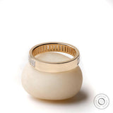 Channel Set Baguette Ring, Vertical Baguette Eternity Ring, Baguette Stacking Band, 3/4 Eternity Ring, 14k Yellow Gold Moissanite Band