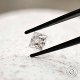 6.00 mm Square French Cut Moissanite Loose Stone, Antique Old Cut Loose Moissanite Stone For Custom Jewelry, Anniversary Gift