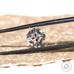 2 ct Colorless lab grown diamond cushion with classic old mine cut