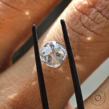 2 ct Cushion shape lab diamond old mine cut clear loose gem