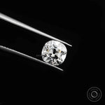 1.25 ct Cushion lab diamond loose stone with classic antique cut