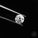 1.25 ct Cushion lab diamond loose stone with classic antique cut