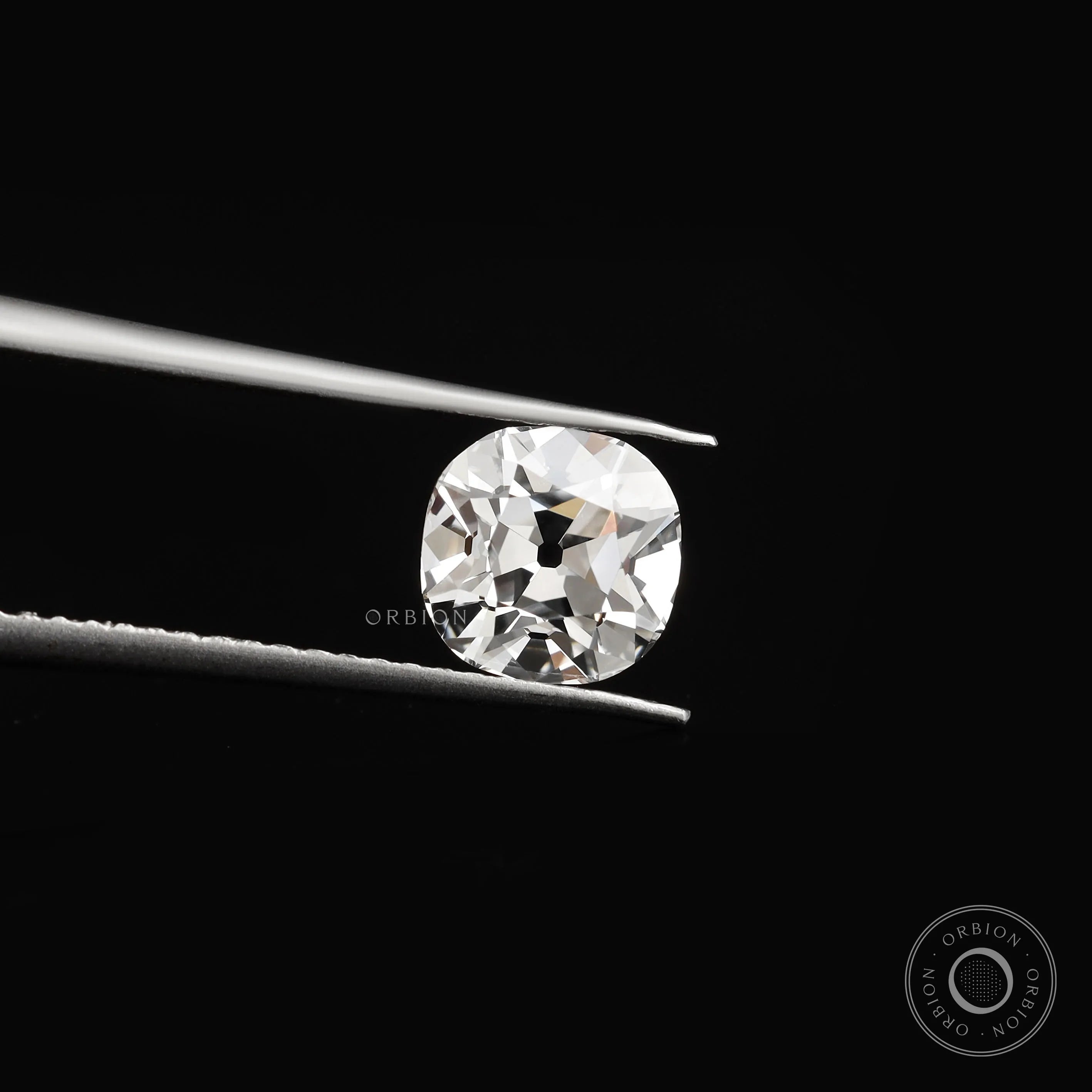 Antique style cushion lab grown diamond 1.25 ct loose gemstone