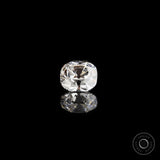 Cushion shape lab diamond 3 ct with vintage old mine brilliance