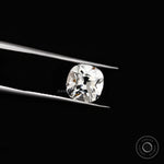 3 ct Old mine cut cushion lab grown diamond loose colorless gemstone