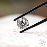 Old mine cut cushion lab grown diamond 2 ct with sustainable sourcing