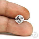 2 ct Eco friendly lab grown diamond cushion old mine cut loose