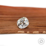 2 ct Antique style cushion lab grown diamond loose eco friendly gem