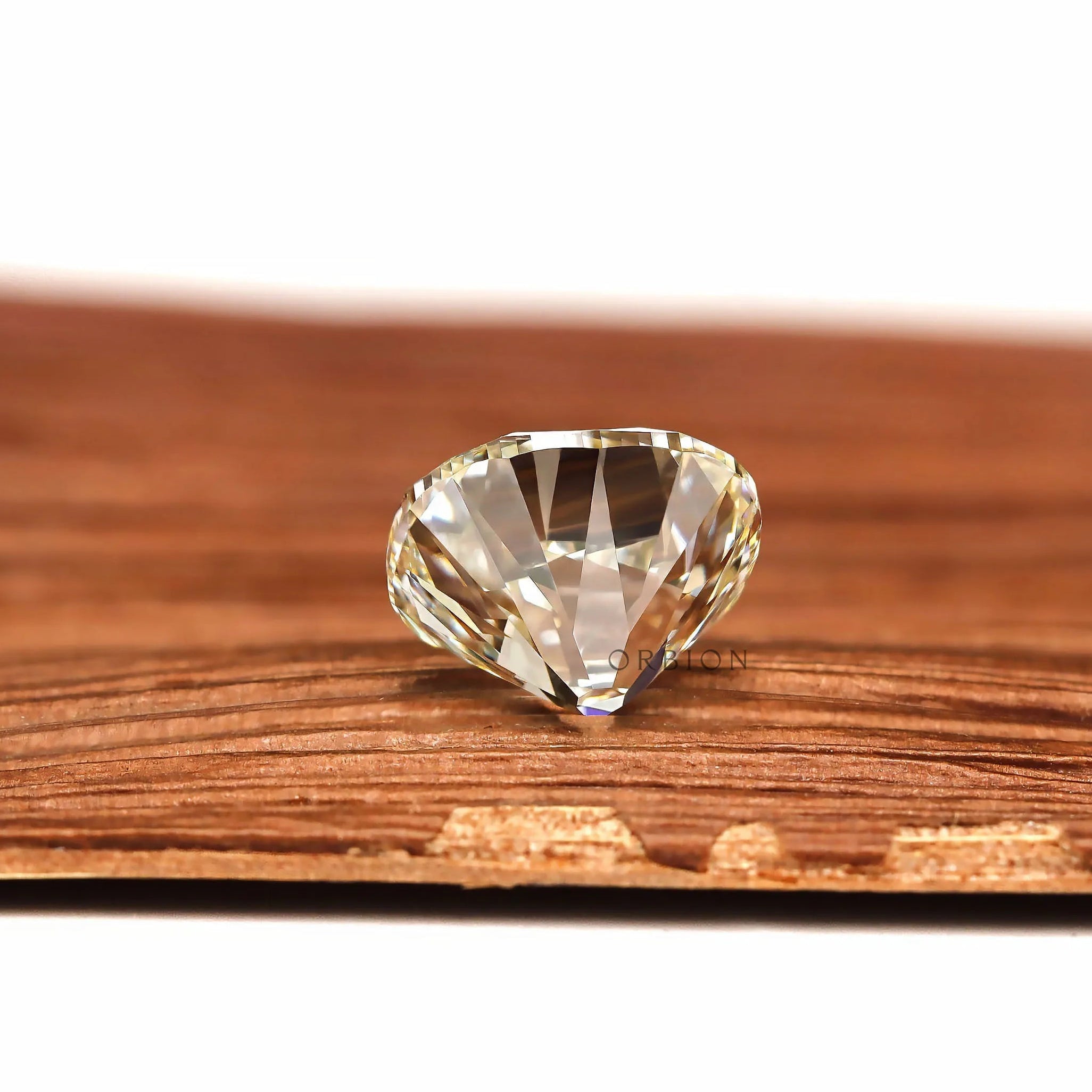 2.70 ct Loose lab diamond cushion shape with antique faceting