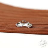Elongated cushion lab grown diamond 2 ct with timeless antique faceting