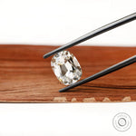 4 ct Elongated cushion lab grown diamond old mine cut without culet loose stone