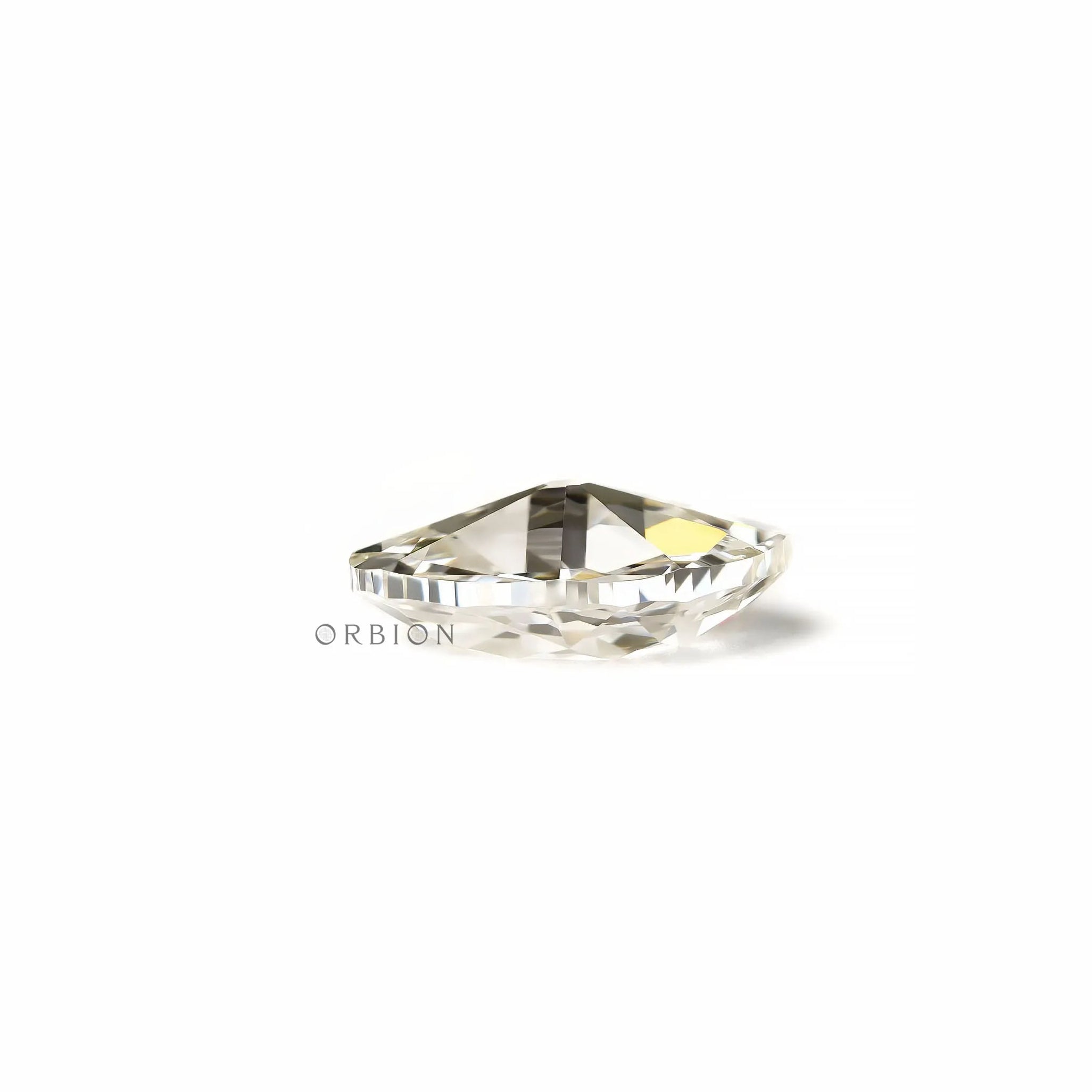Shallow old mine cut cushion diamond loose