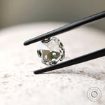 1.60 ct old mine cut cushion lab diamond