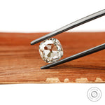 1.60 Ct Elongated cushion lab diamond old mine shallow cut