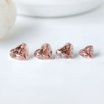 Vivid pink heart cut lab grown diamond 1.70 ct loose stone