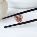 Vivid pink heart cut lab diamond 1.70 ct loose stone