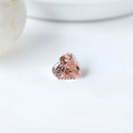 Romantic heart cut intense pink lab diamond 2 ct fine gemstone