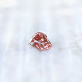 1.10 ct Pink lab diamond heart shape fine jewelry loose stone
