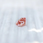 1.50 ct Brilliant cut heart pink lab grown diamond loose stone