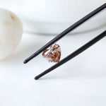 1.60 ct Pink lab grown diamond heart shape elegant loose gem