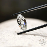 Large Faceted Fancy Cut Colorless Lab Grown Diamond 3 Ct