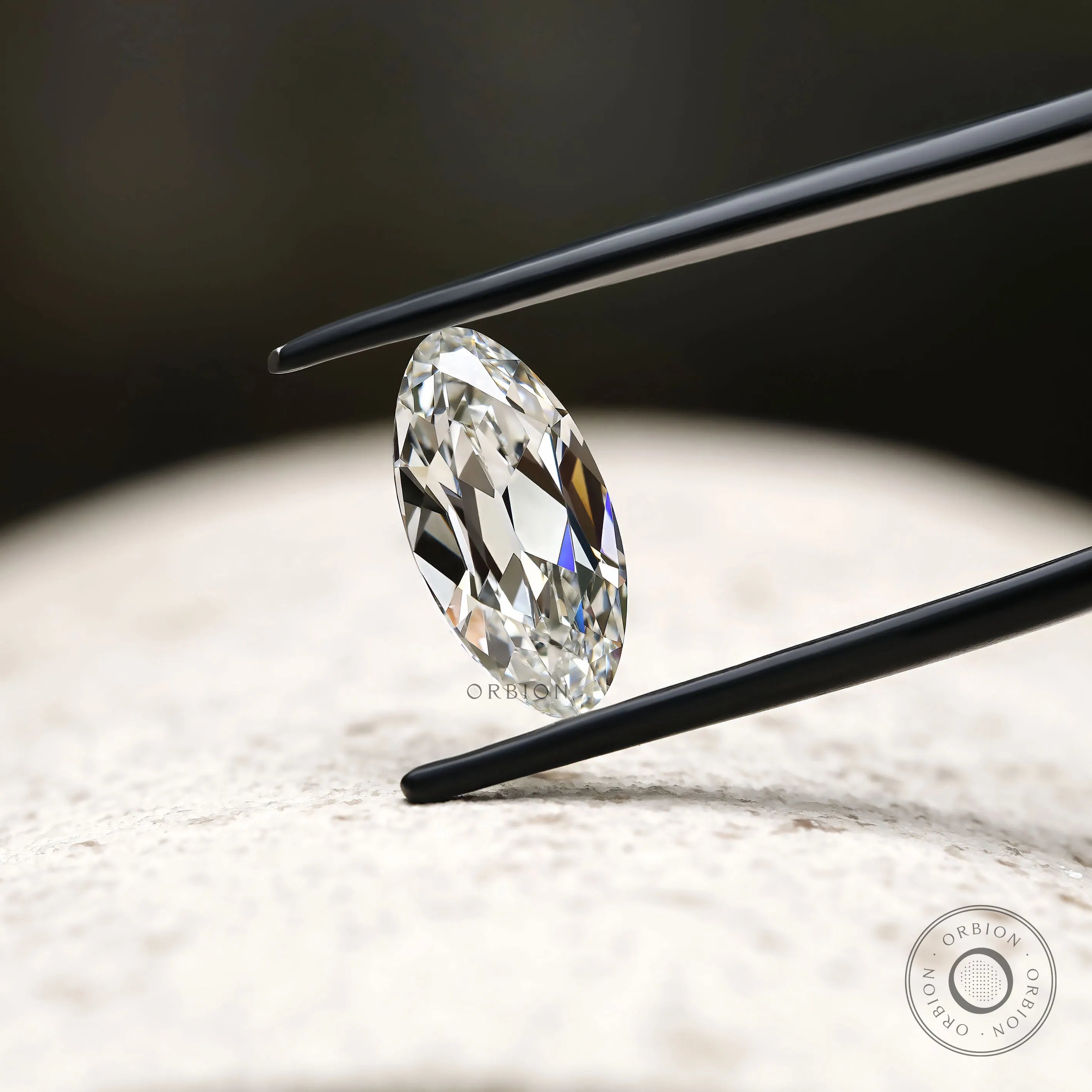 Large Faceted Fancy Cut Colorless Lab Grown Diamond 3 Ct