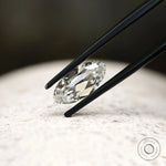 3 Ct Old Mine Cut Moval Lab Diamond For Custom Vintage Inspired Ring