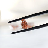 0.73 ct Oval fancy intense pink lab grown diamond loose color gemstone
