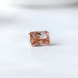 Pink radiant lab diamond 1.70 ct loose gemstone