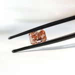 Radiant cut pink lab grown diamond 1.70 ct loose gem