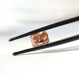 Radiant cut pink lab grown diamond 1.70 ct loose gem