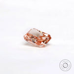 Radiant cut vivid pink lab grown diamond 2.40 ct loose gem