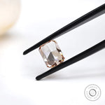 2 ct Loose radiant pink lab diamond for personalized engagement ring