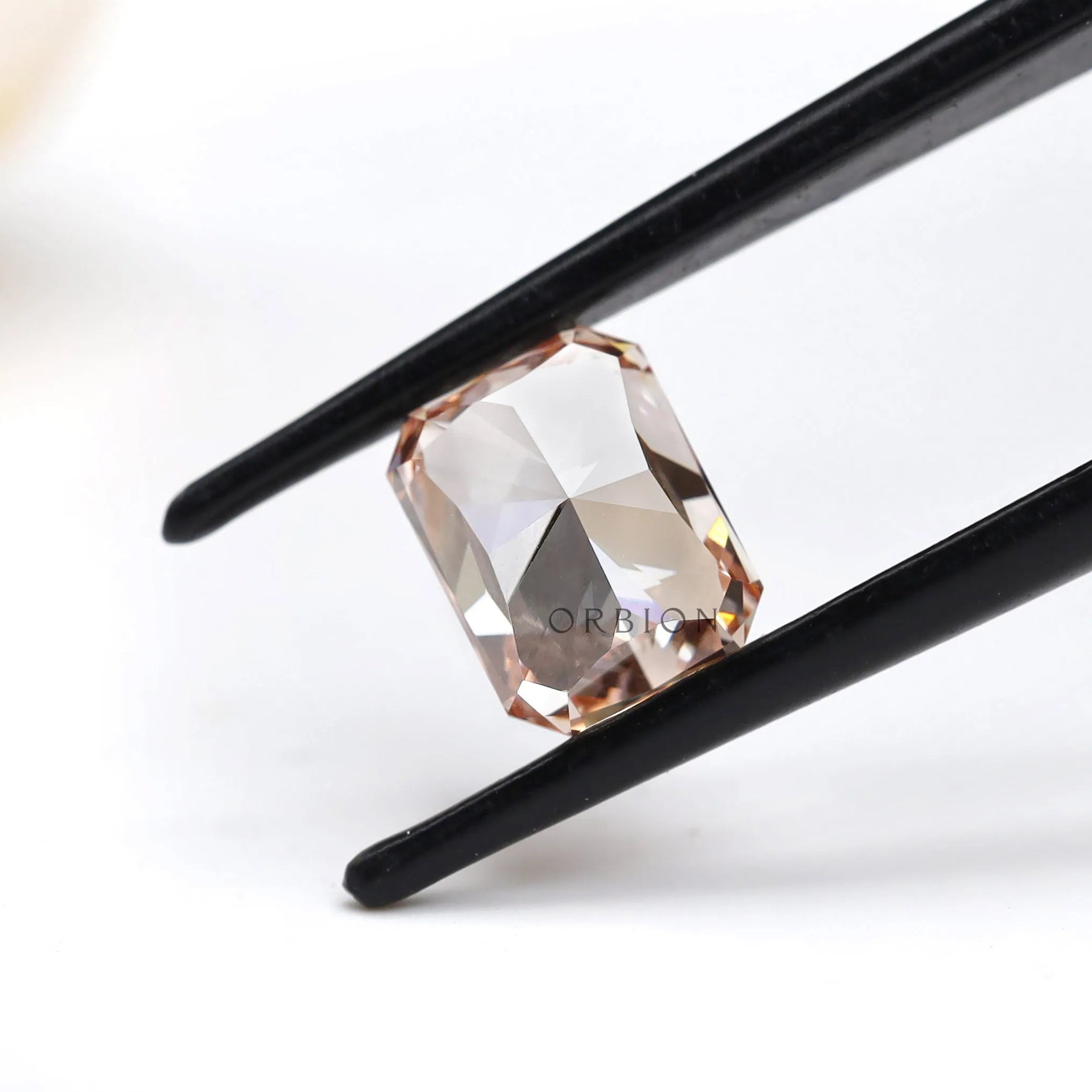 2 ct Loose radiant pink lab diamond for personalized engagement ring