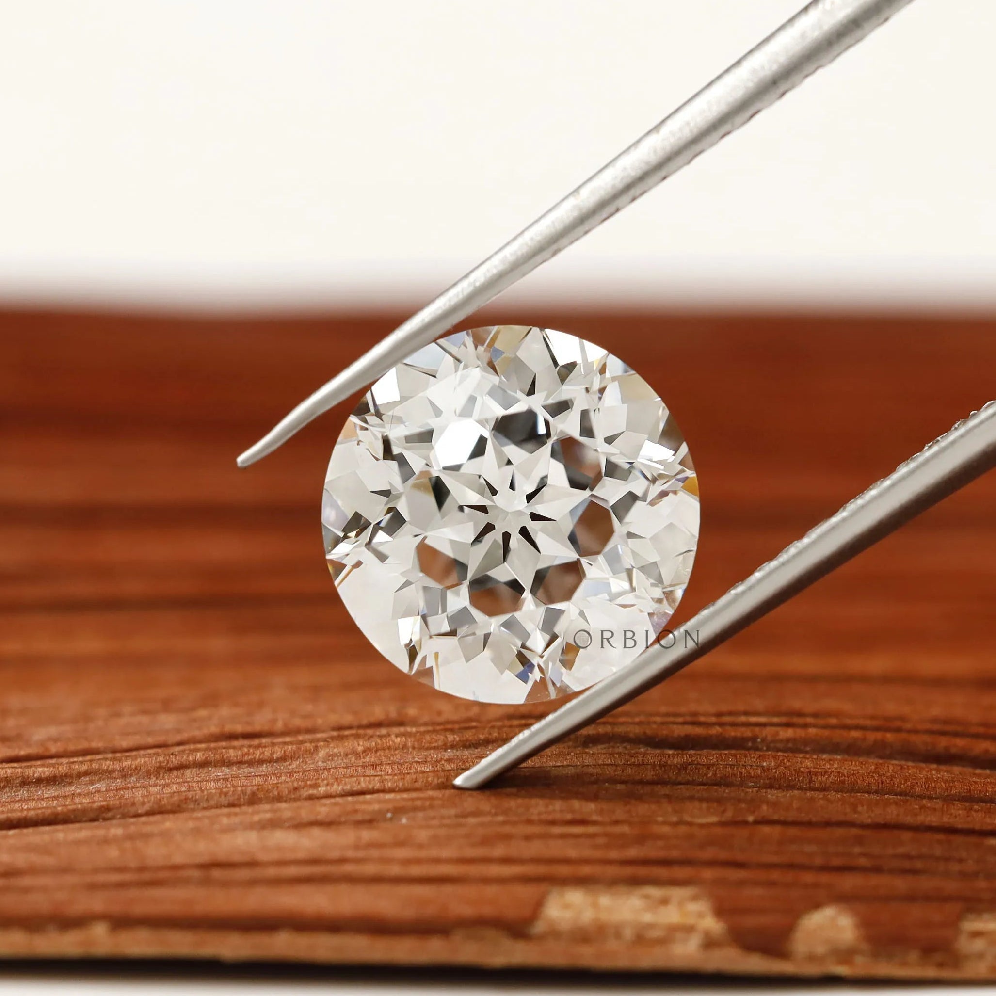 2.50 ct round star cut lab grown diamond loose stone for custom ring