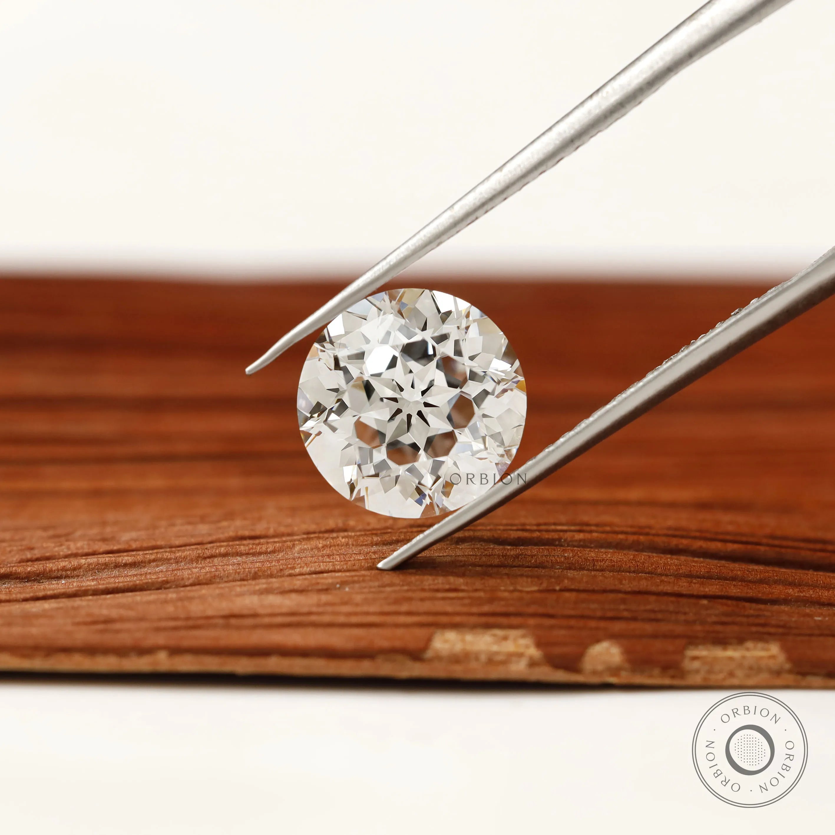 2.50 ct round star cut lab grown diamond loose stone for custom ring