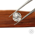 Round lab diamond 2.50 ct star cut loose gemstone for ring