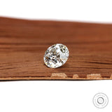 Antique inspired round lab diamond 1.50 ct old European cut loose gem