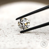 Round lab grown diamond 1.50 ct old european cut for custom jewelry