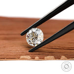 1.50 ct Round lab diamond with classic old European cut brilliance
