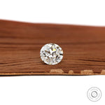 1.50 ct Round lab grown diamond featuring vintage european cut faceting